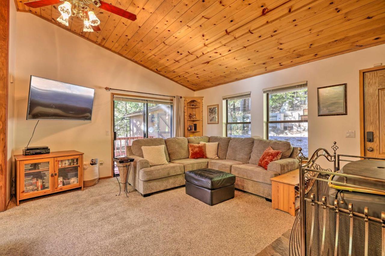 Quiet Twain Harte Cabin With Deck And Forest Views! מראה חיצוני תמונה