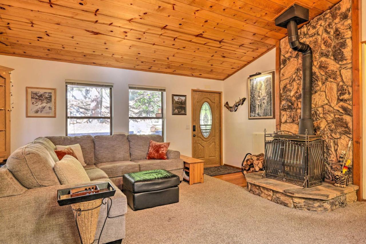 Quiet Twain Harte Cabin With Deck And Forest Views! מראה חיצוני תמונה