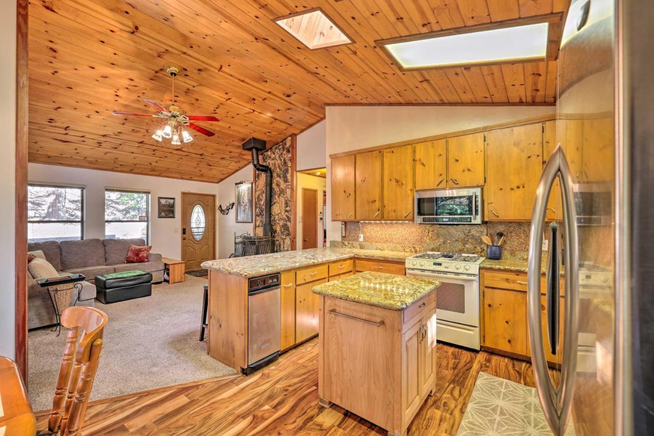Quiet Twain Harte Cabin With Deck And Forest Views! מראה חיצוני תמונה