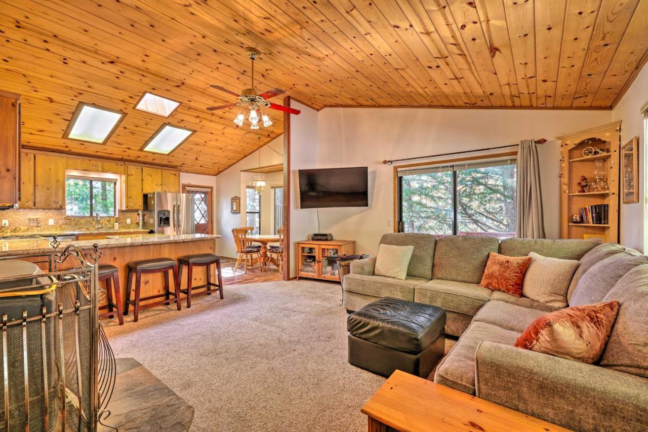Quiet Twain Harte Cabin With Deck And Forest Views! מראה חיצוני תמונה
