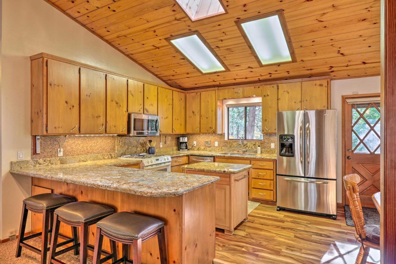 Quiet Twain Harte Cabin With Deck And Forest Views! מראה חיצוני תמונה