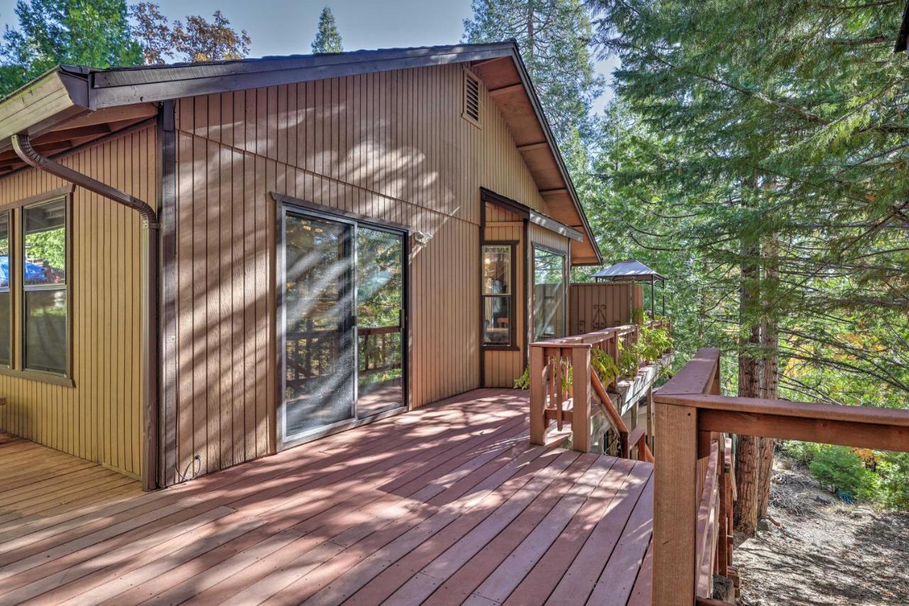 Quiet Twain Harte Cabin With Deck And Forest Views! מראה חיצוני תמונה