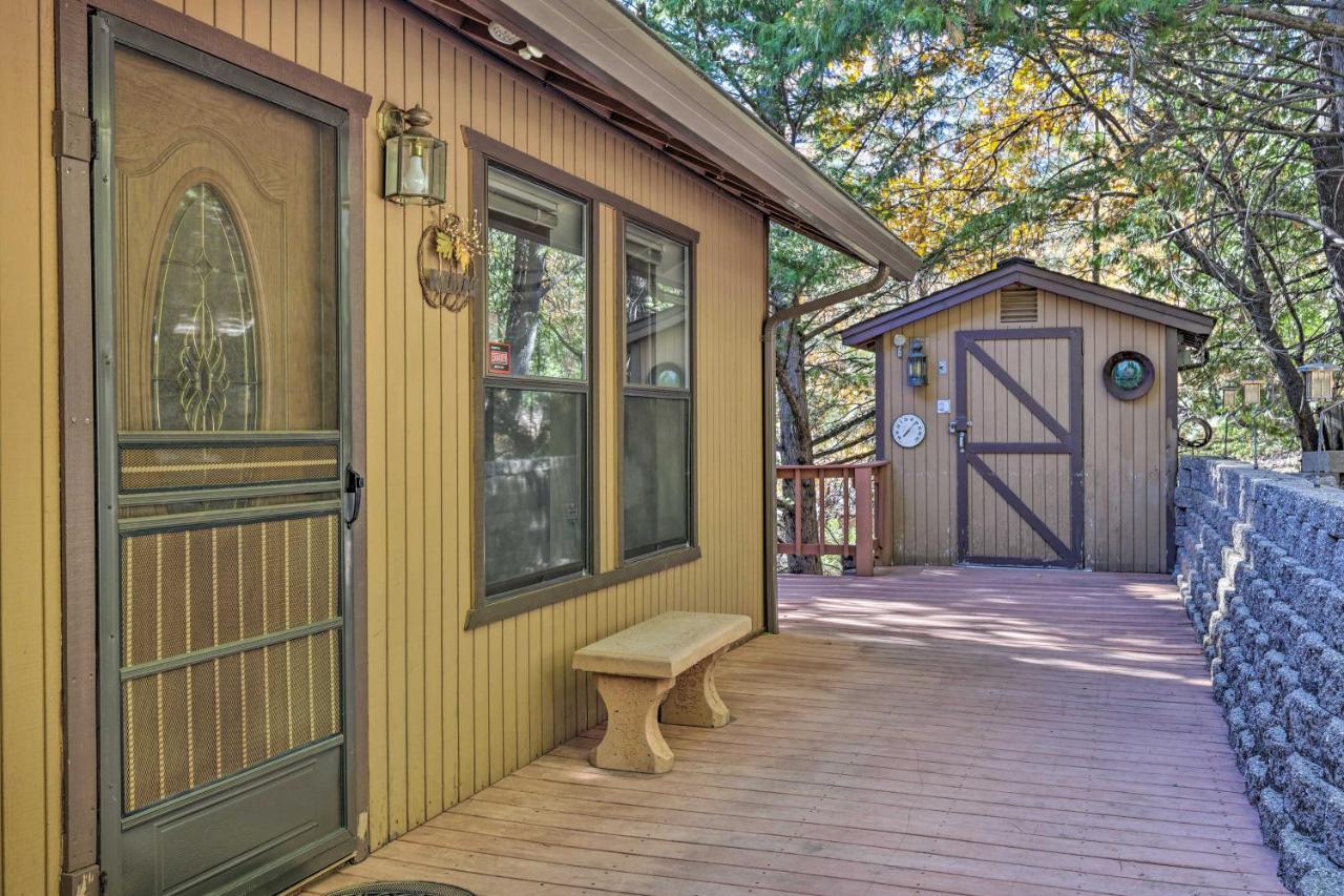 Quiet Twain Harte Cabin With Deck And Forest Views! מראה חיצוני תמונה