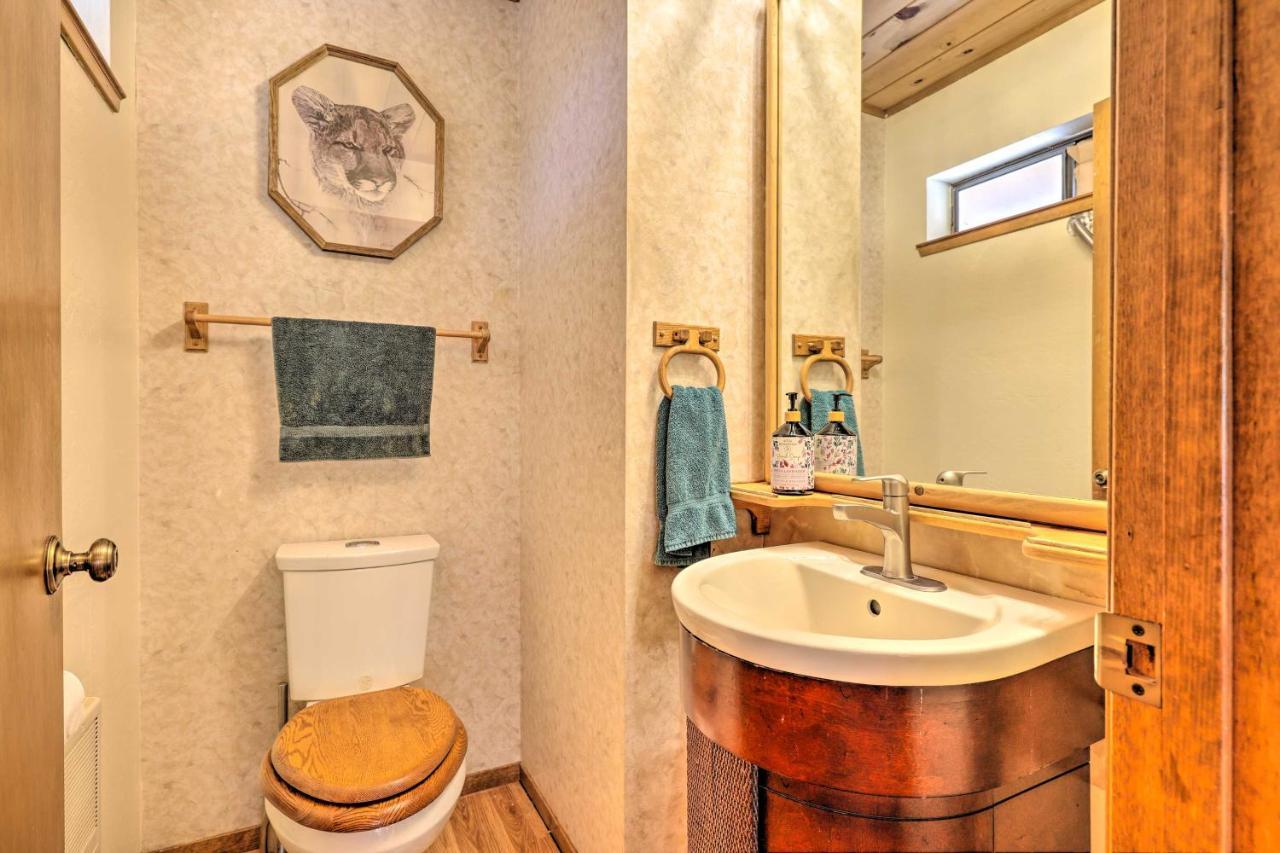 Quiet Twain Harte Cabin With Deck And Forest Views! מראה חיצוני תמונה